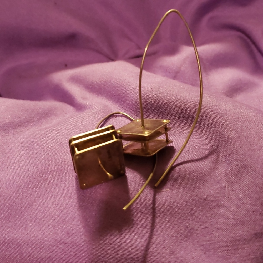 One of a kind Sterling earrings